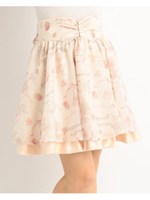 【LIZ LISA】バレリーナ柄スカート/ピンク