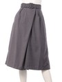 【ROSE BUD】WRAP GAUCHO PANTS/GREY