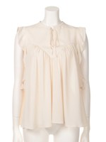 ギャザーフレアブラウス/BRW