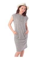 フード付きワンピース/キャメル(041)