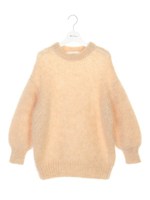 モヘヤニットプルオーバー/BEG