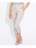 リネンシャンブレーツイルパンツ/ブルー系(094)