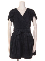 カシュクールコンビネゾン/ネイビー