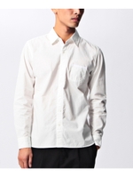 グログランテープ装飾シャツ/ホワイト(001)