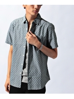 ジャカードシャツ/ボルドー(064)