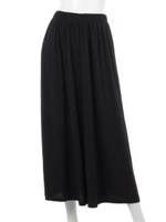 ストライプワイドPN/ブラック