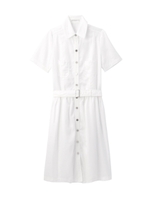 テンセルデニムワンピース/ホワイト(001)