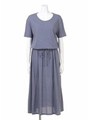 デイマリアシングルジャージーワンピース/L-GRAY