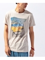 ロゴイラストプリントTシャツ/ホワイト(001)