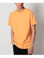 製品染めポケットT/オレンジ系(065)