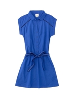 PETITE MENDIGOTE パイピングワンピース/ブルー(092)