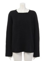 RIBKNIT/BLACK