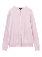 [L]クリスピーカーディカーディガンニット/ライトパープル(081)