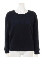 【BIJ】 裏毛ボア刺繍CS/グレー