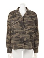 【LATINA】迷彩ミリタリーテーラードカラーJKT/KHA