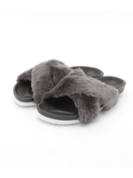 クロスファーベルトコンフォートサンダル/グレー(012)