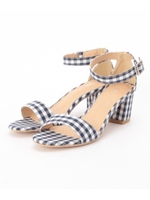 ショートヒールサンダル/マスタード(033)