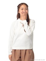 ネックレスSETプルオーバー/Gray Mixture