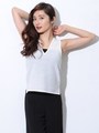 パイピングシースルーTOP/WHITE