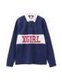 RUGBY SHIRT/ネイビー