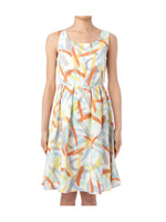 アートペイントワンピース/オフホワイト(103)