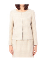 テープミックスツイードジャケット/ライトベージュ(451)