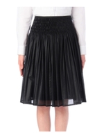 ハイウエストギャザースカート/ブルー(092)