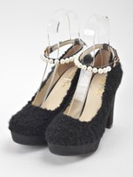 ブークレパンプス/ベージュ