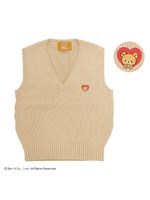 リラックマ ベスト ベージュ LL/ベージュ