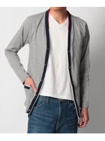 天竺カーディガン/グレー(012)