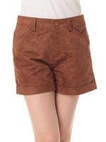 【中村アンちゃん着用】フェイクスウェードショートＰＮ/ブラウン