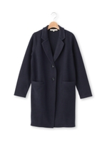 ジャージ起毛チェスターカーディガン/キャメル(041)