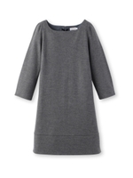 バックレースアップAラインワンピース/ブラック(019)