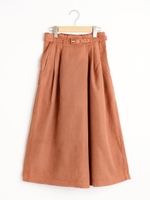 変形ガウチョパンツ/カーキグリーン