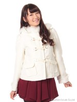 Sweetショートダッフルコート/ベージュ