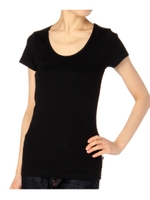 cotton u neck tee/イエロー系(031)