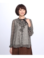 リトルフラワーシャツ/ブラック(119)