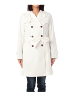 リボンベルトつきトレンチコート/オフホワイト(003)