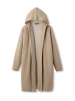 ロングガウンカーディガン/ベージュ系(054)