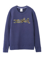 LOGO SWEAT CREWNECK TOP/NAVY