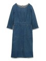 [Balcony and Bed “Denim”]オーガニックデニムワンピース/IND