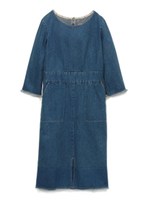 [Balcony and Bed “Denim”]オーガニックデニムワンピース/IND