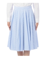 ストライプサーキューラースカート/ブルー(392)