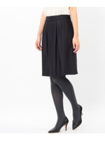 ドビー織りスカート/ライトベージュ(051)