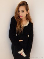 バイカラーモヘアカーデ/O/WHT