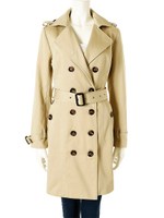 ベーシックトレンチコート/ライトベージュ