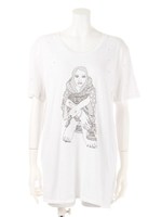 Shark Attack Tee【VOLCOM】/WHT