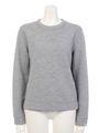 【BED&BREAKFAST】Ripple Jersey Crew-neck/GRAY
