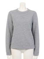 【BED&BREAKFAST】Ripple Jersey Crew-neck/GRAY