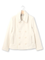 メルトンジャケット/アイボリー(004)